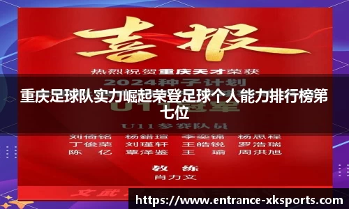 重庆足球队实力崛起荣登足球个人能力排行榜第七位
